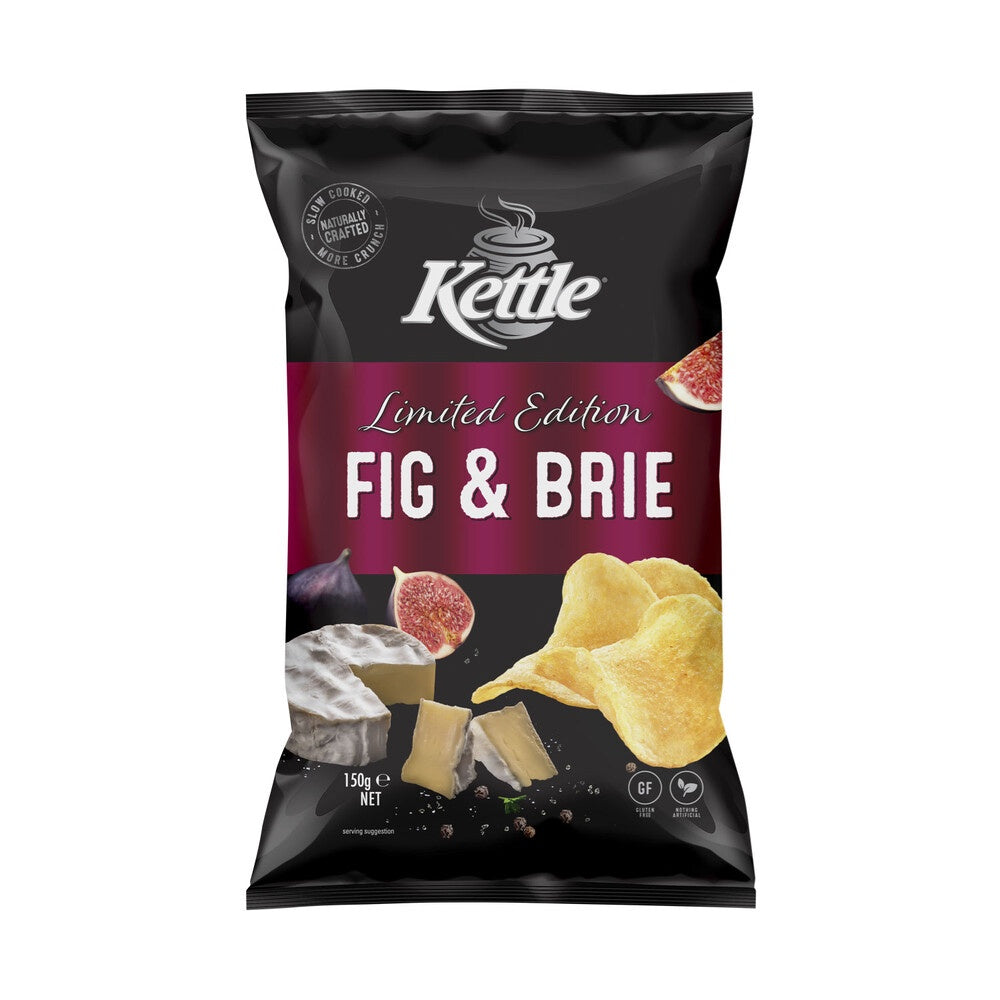 Kettle Chips Fig & Brie 150g