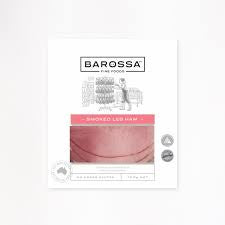 Barossa Fine Foods Smoked Leg Ham 100g