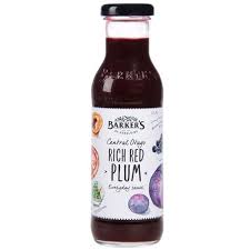 Barkers Rich Red Plum Sauce 325g
