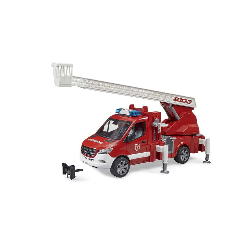 Bruder Mercedes Fire Engine with Ladder & Water Pump