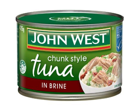 John West Tuna Chunks in Brine 425g