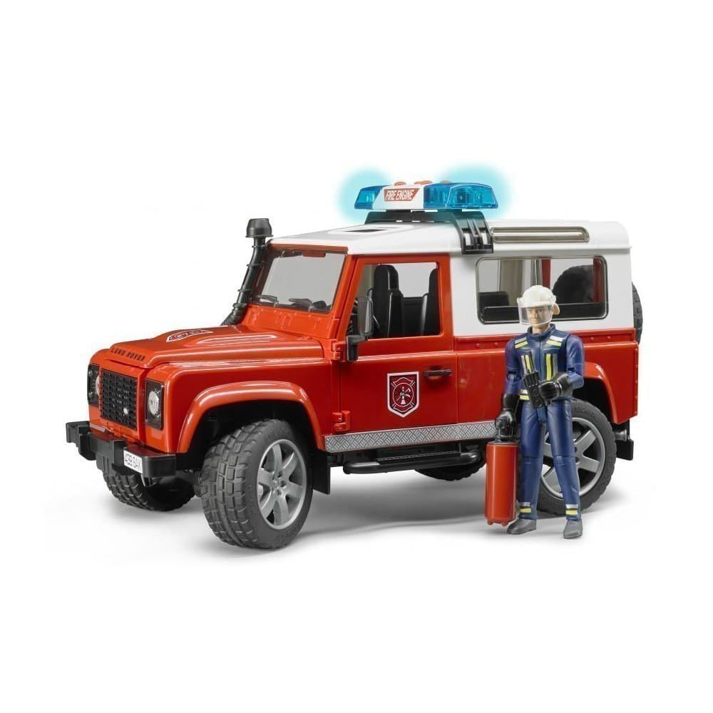 Bruder Land Rover Defender Fire Response Wagon