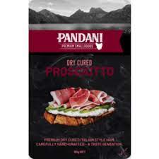 Pandani Dry Cured Prosciutto Sliced 80g