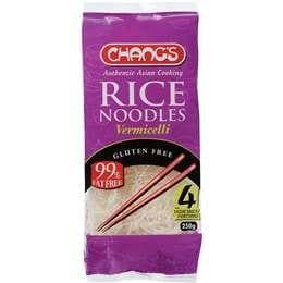 Changs Rice Noodles Vermicelli 250g