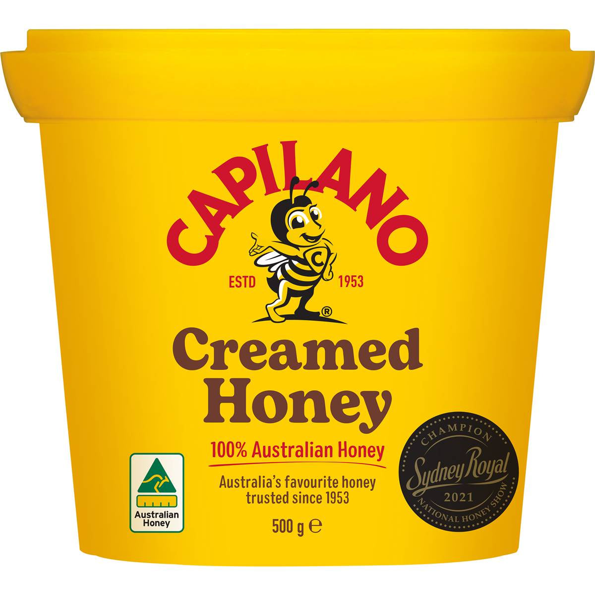 Capilano Creamed Honey Tub 500g