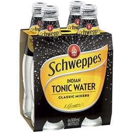 Schweppes Mixers Indian Tonic Water 4x300ml