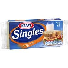 Kraft Cheese Singles Original 24pk 432g