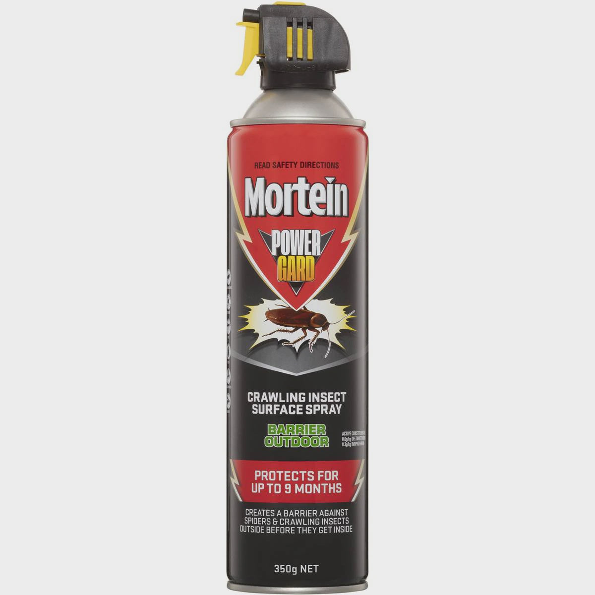Mortein Powergard Barrier Outdoor Crawling Insect Killer Surface Spray 350g