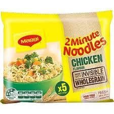Maggi Chicken 2 Minute Noodles 5pk 360g