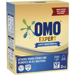 Omo Expert Anti Bacterial Laundry Powder 2kg
