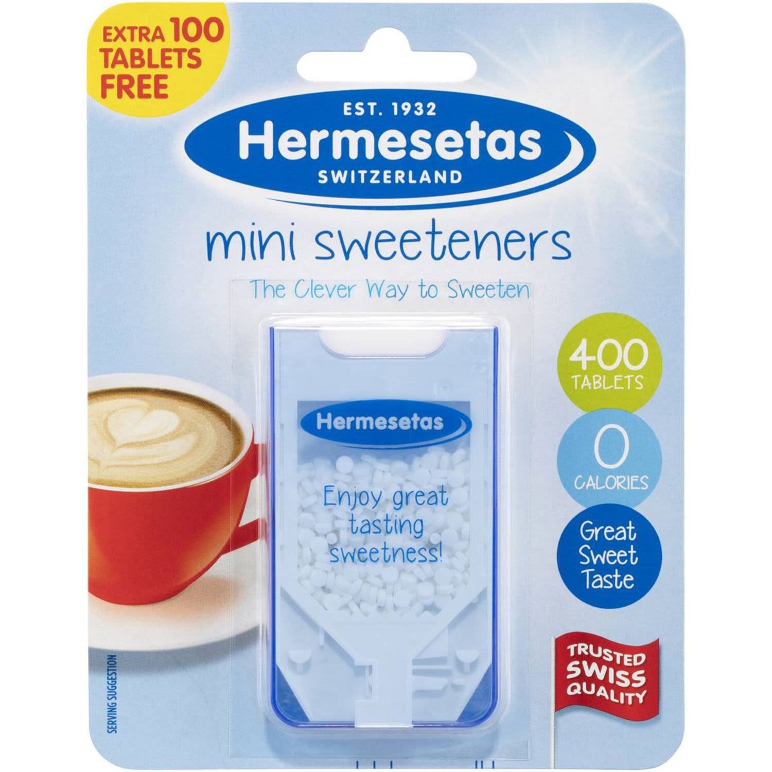 Hermesetas Sweetener Tablets 300pk