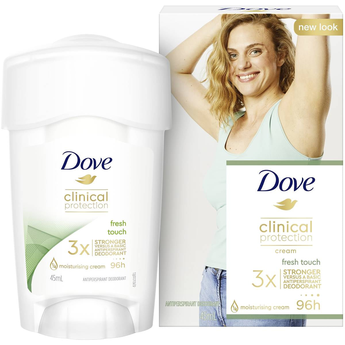 Dove Clinical Antiperspirant Stick Deodorant Fresh Touch 48g