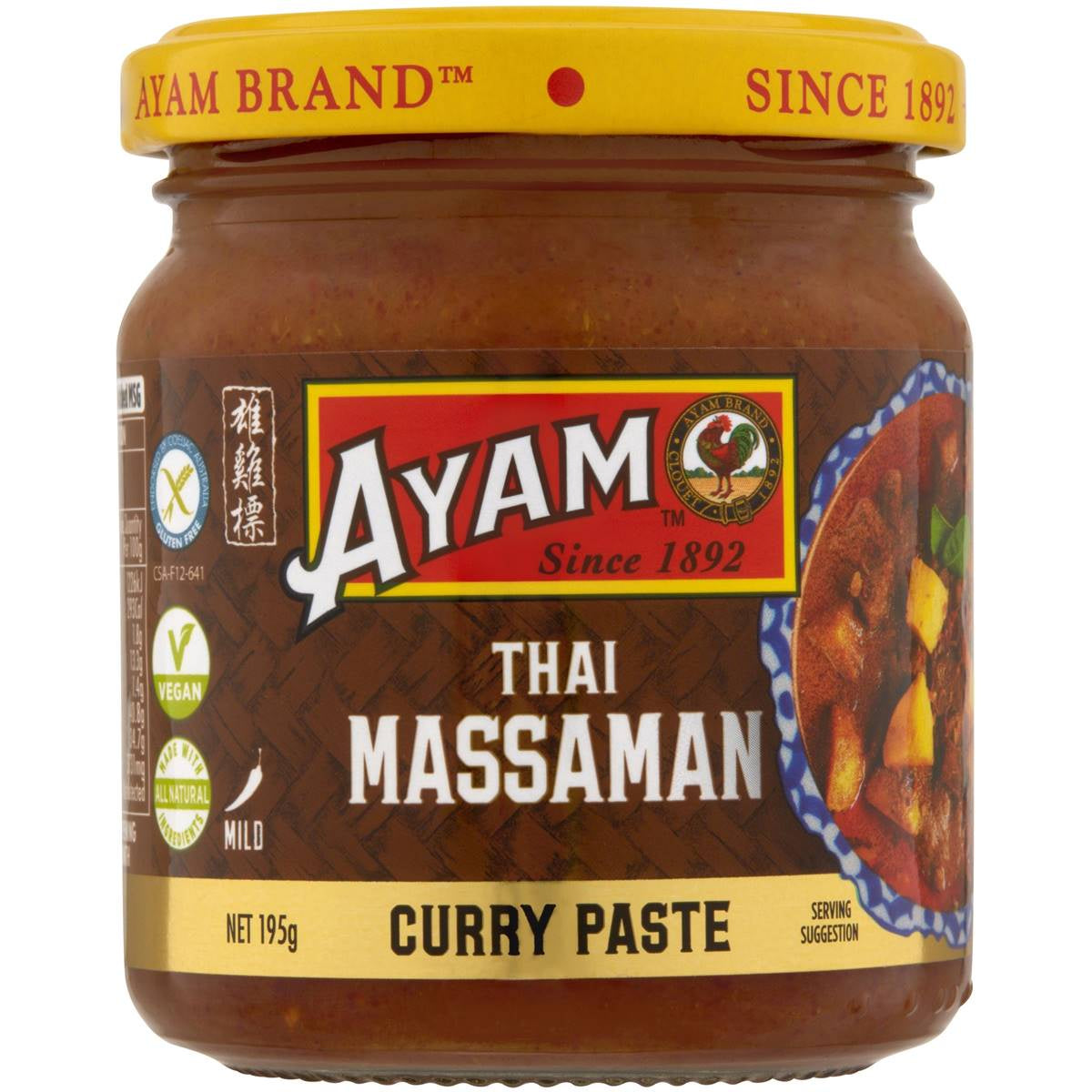 Ayam Curry Paste Thai Massaman 195g