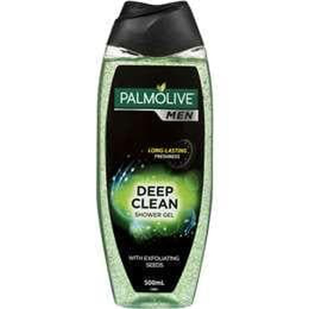 Palmolive Mens Deep Clean Body Wash Spearmint Oil 500ml