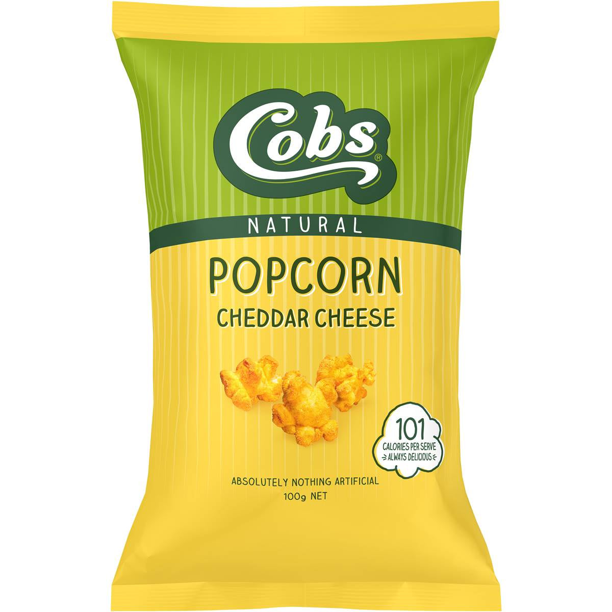 Cobs Popcorn Cheddar Cheese 100g