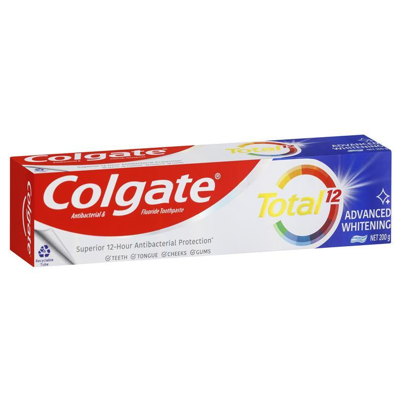 Colgate Toothpaste Total Advanced Whitening Antibacterial 200g