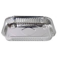 Foil 485 Rectangle Containers with Lids XL 10pk