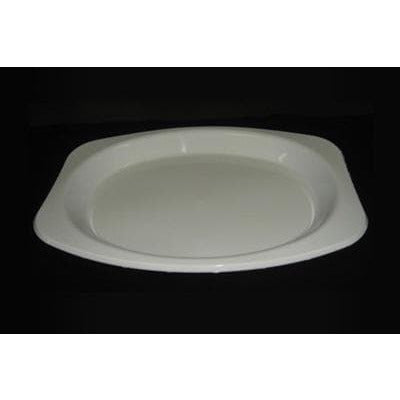 Genfac - White Oval Plate - Small - 160x230mm - PKT/50