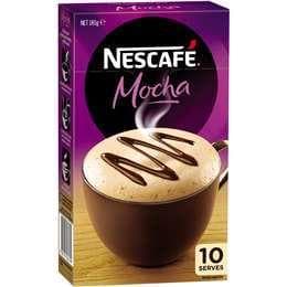 Nescafe Coffee Sachets Mocha 10pk