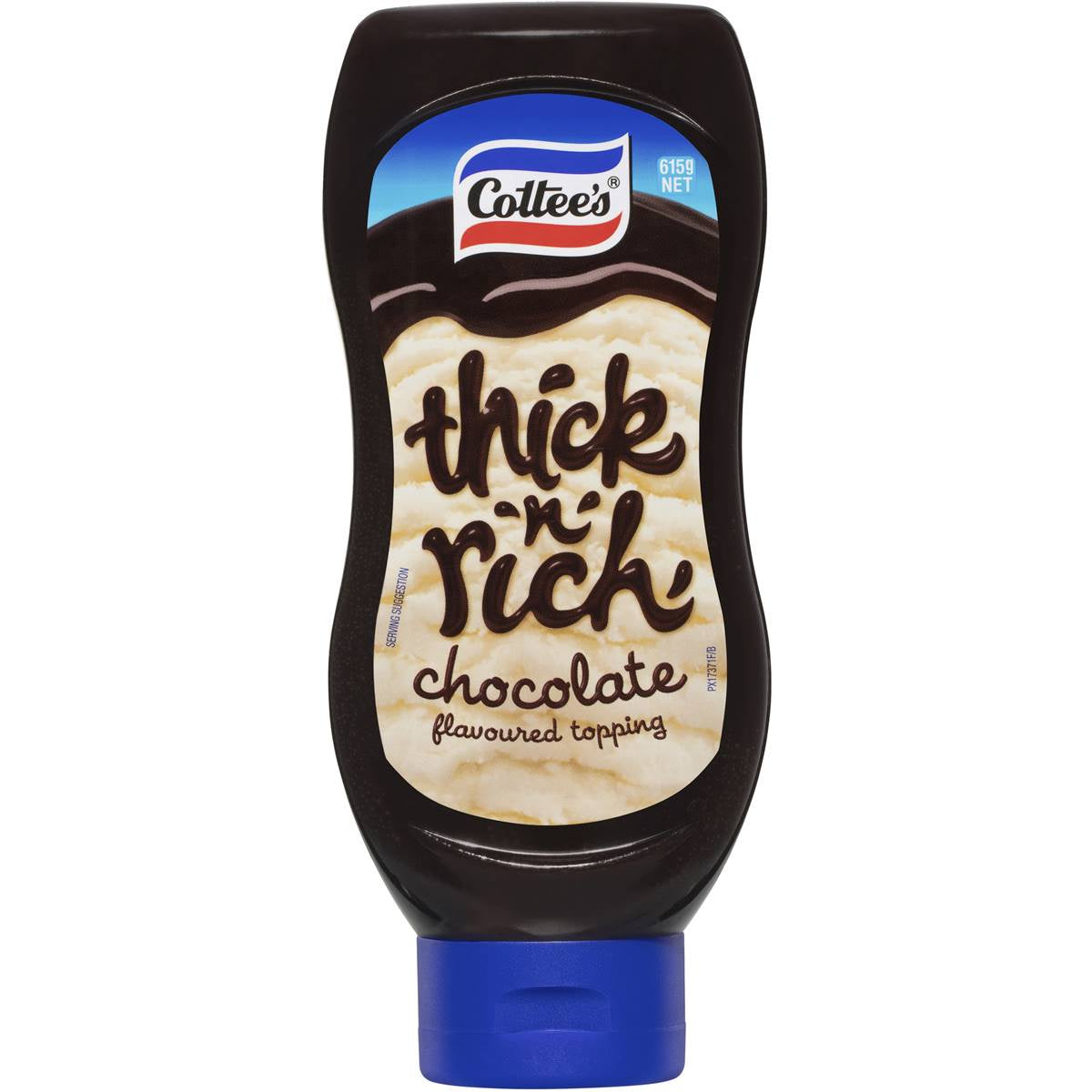 Cottees Thick n Rich Chocolate Sauce Ice Cream Topping 615g