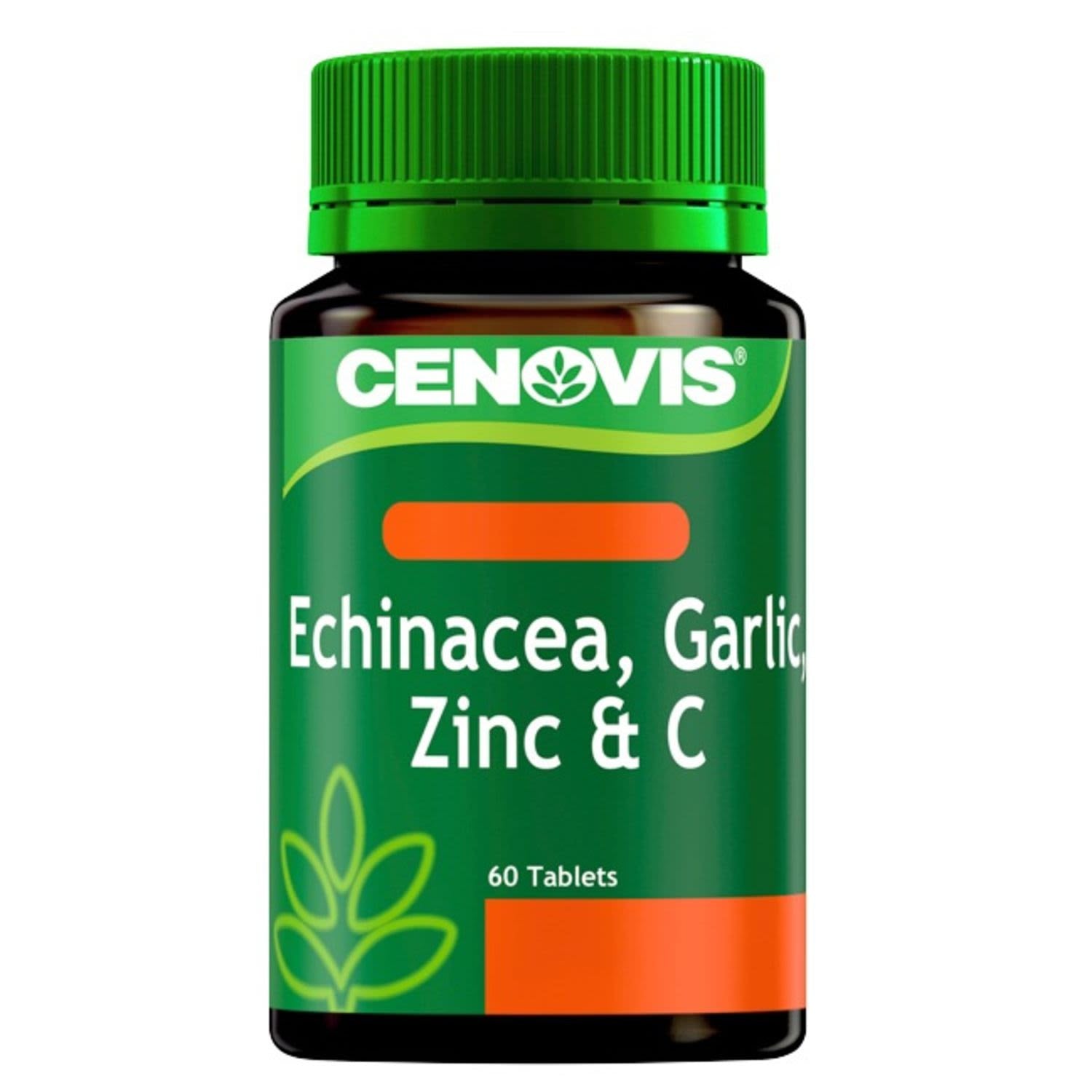 Cenovis Echinacea Garlic Zinc & C Tablets 60pk