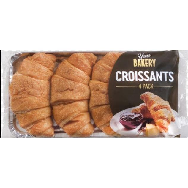 Your Bakery Croissant 4pk 200g