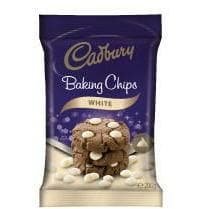 Cadbury Baking Chips White Chocolate 200g