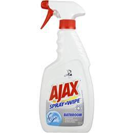 Ajax Spray & Wipe Trigger Bathroom Cleaner 500ml