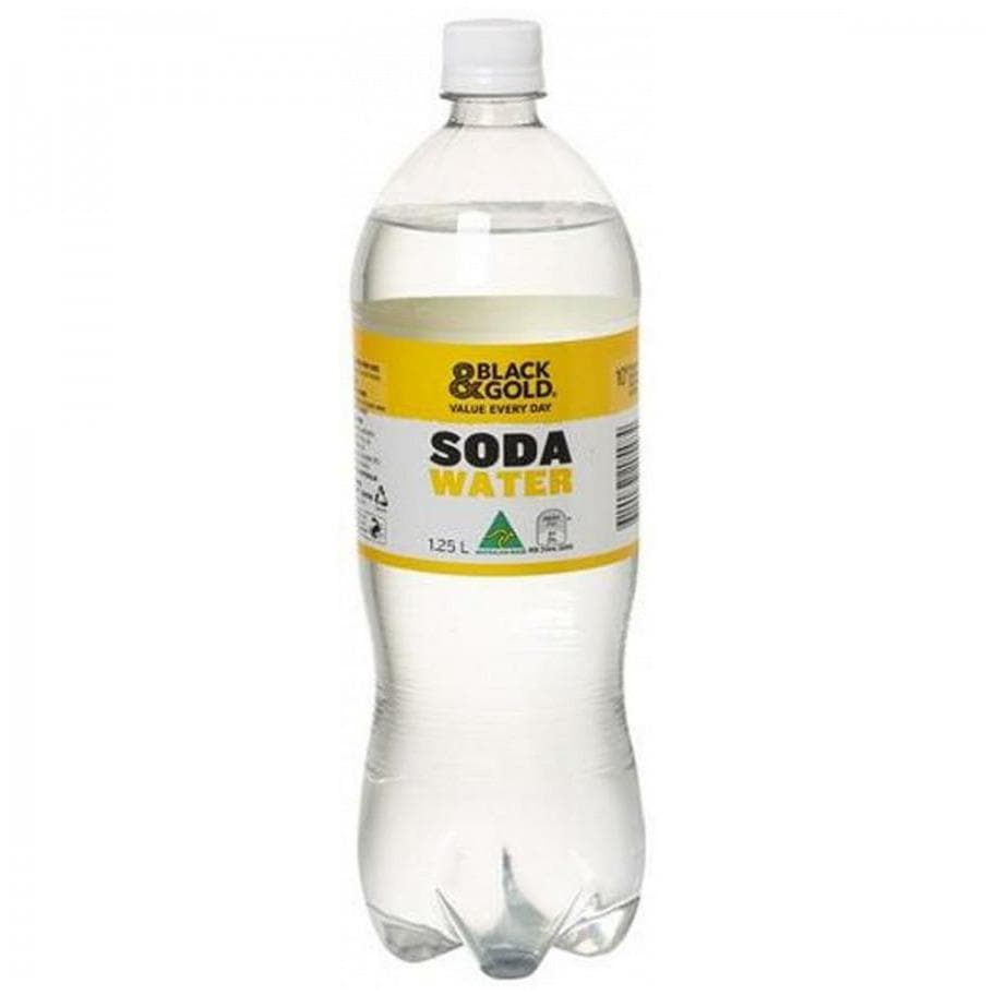 Black & Gold Soda Water 1.25L
