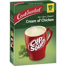 Continental Cup A Soup Cream of Chicken  4pk