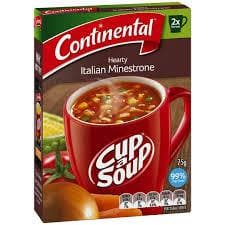 Continental Cup A Soup Hearty Italian Minestrone 2pk