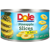 Dole Pineapple Slices in Juice 227g