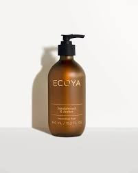 Ecoya Hand & Body Wash Sandalwood & Amber