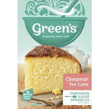 Greens Cake Mix Cinnamon Tea Cake 400g