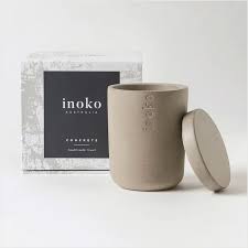 Inoko Concrete Candle Vessel Small