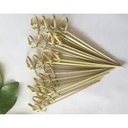 Knotted Bamboo Skewers 180mm 100pk