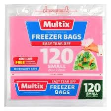 Multix Freezer Bags Small 120pk