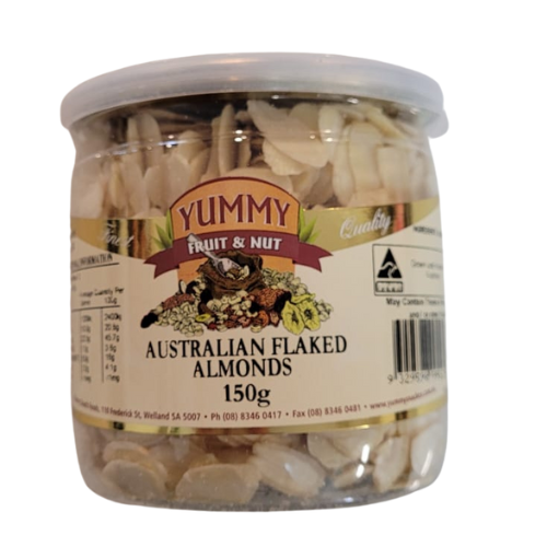 Yummy Snack Co Flaked Almonds 150g