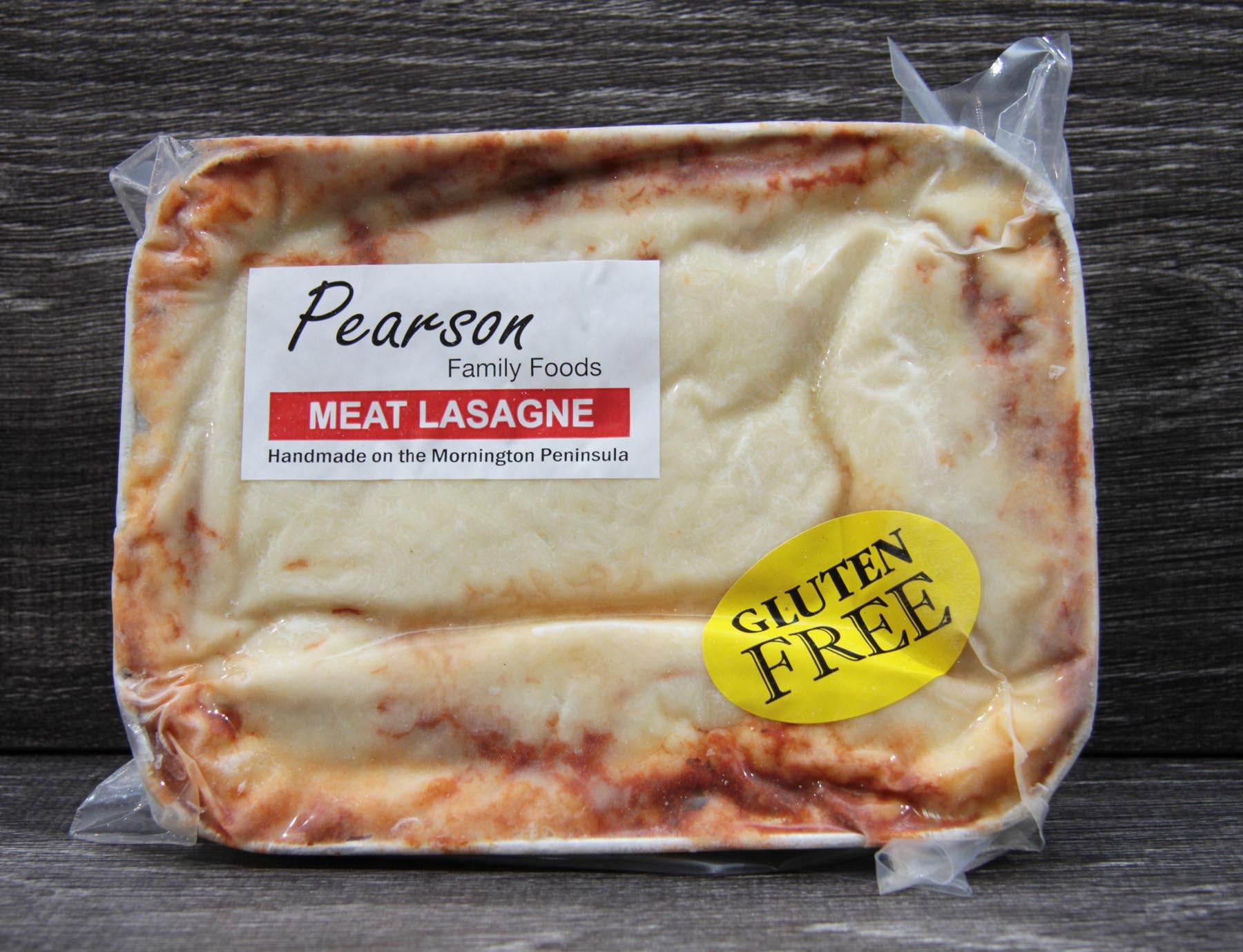 Pearson Family Foods Beef Lasagne GF Medium 900g