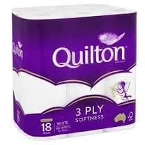 Quilton 3ply Toilet Tissue 18pk