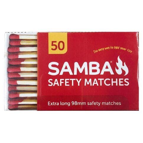 Samba BBQ Matches Extra Long 98mm 50pk