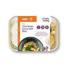 Simply Tasty Thai Green Curry with Rice 400g