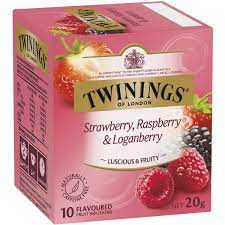 Twinings Tea Bags Strawberry, Raspberry & Loganberry 10pk