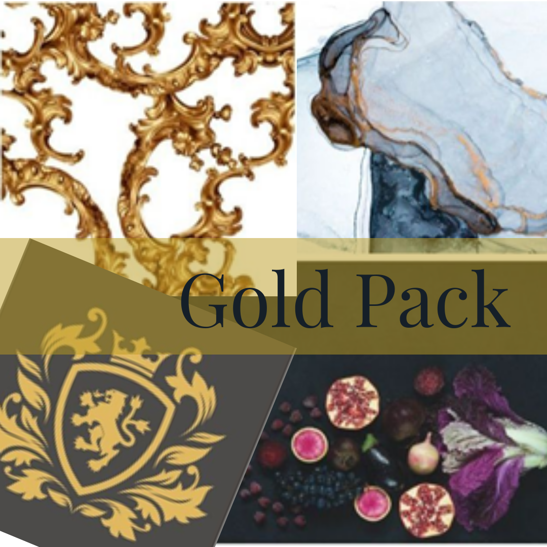 Exquisite Wax Papers Gold Pack 20 sheets