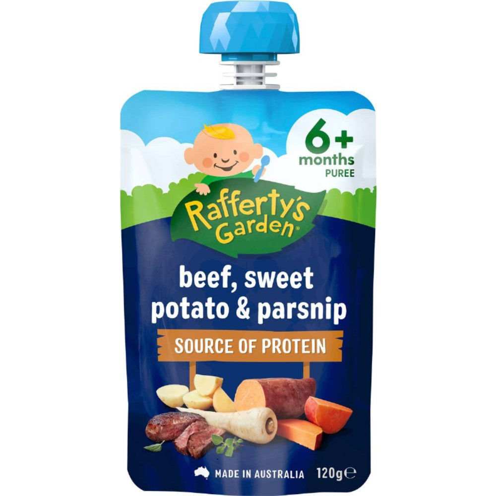Rafferty's Garden 6mths+ Beef, Sweet Potato & Parsnip 120g