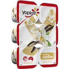 Yoplait Vanilla Yoghurts 6x160g
