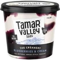 Tamar Valley Yoghurt Blueberries & Cream 700g