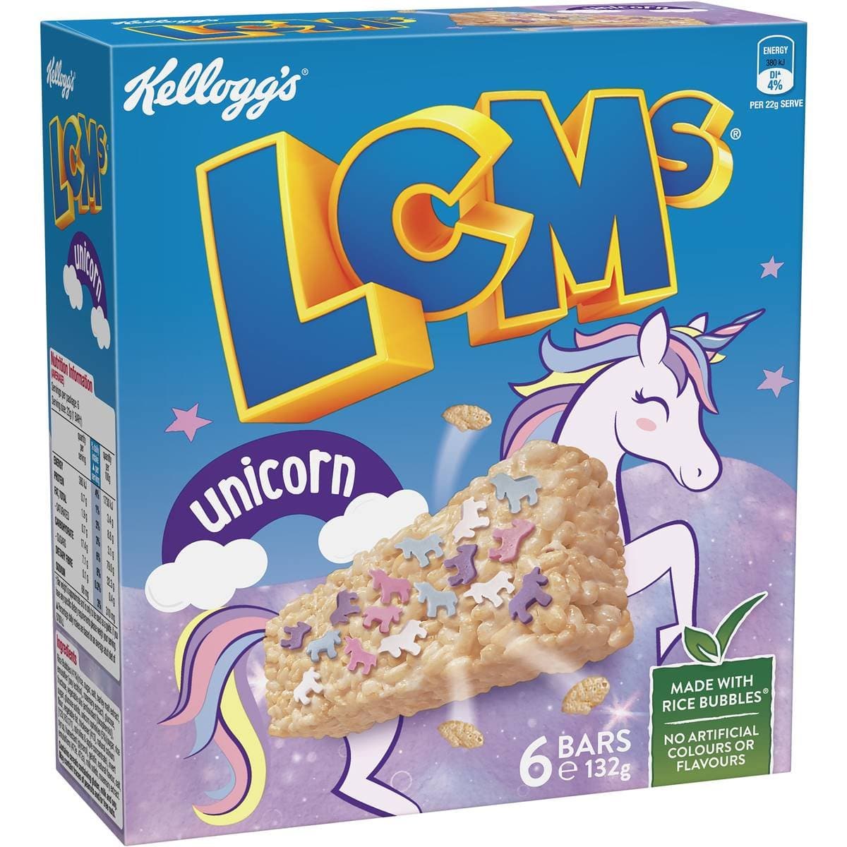 Kelloggs LCMs Unicorn 6pk 100g