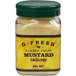 G Fresh Mustard Ground 80g