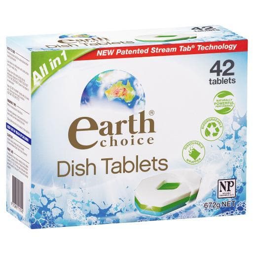 Earth Choice Dishwashing Tablets 42pk 672g